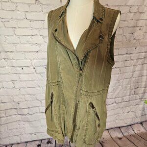 American Eagle Green Utility Vest